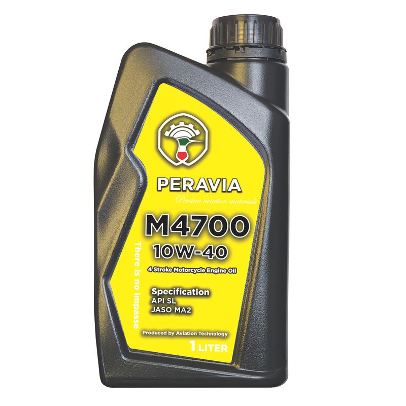 روغن موتور سیکلت پراویا مدل api sl   jaso ma2 10w 40 حجم 1 لیتر